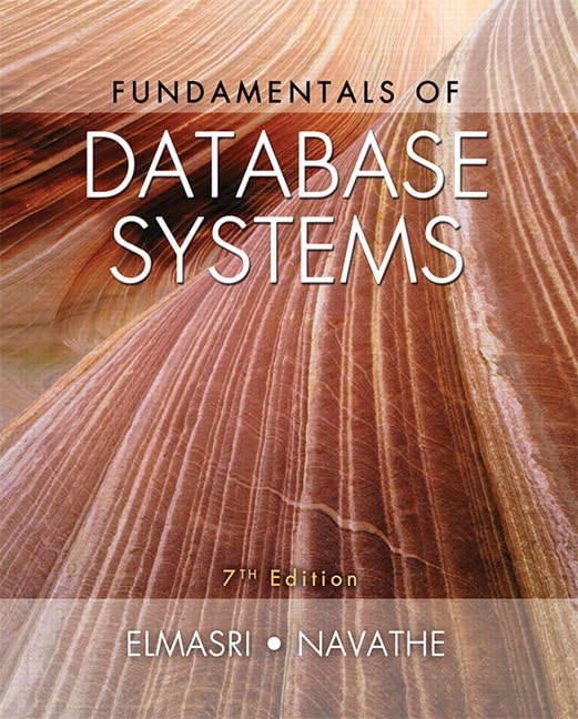 Elmasri, Fundamentals of Database Systems, 7/e - Book Cover