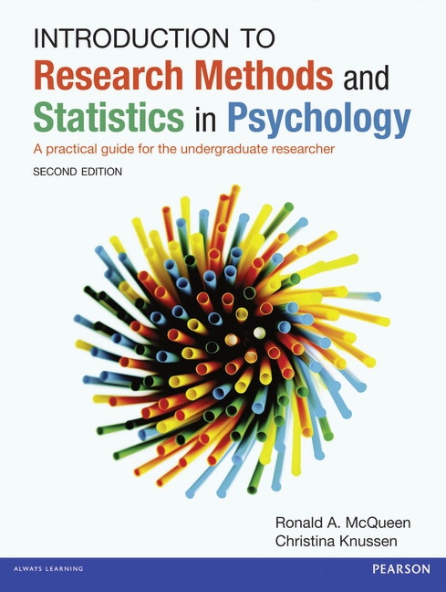 Introduction to Research Methods and Statistics in Psychology, 2nd edition