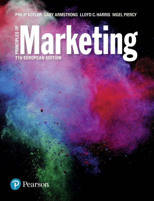 Principles of Marketing, 7th European Edition.