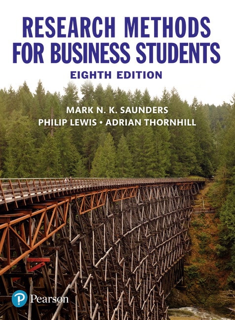 Research Methods for Business Students, 8th Edition