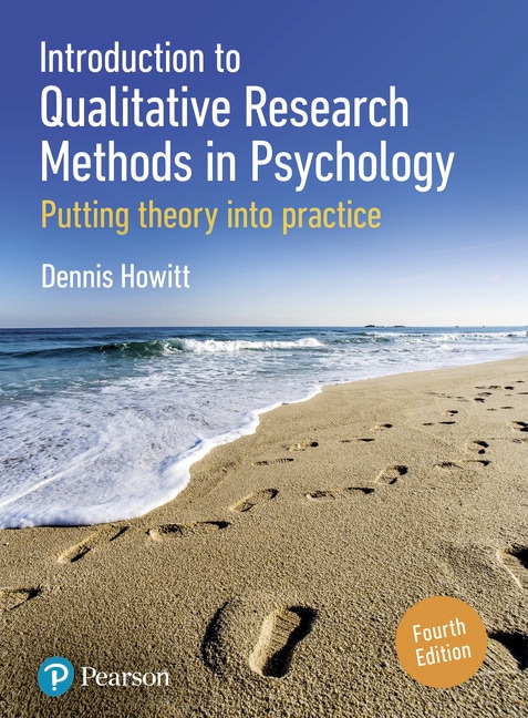 Howitt, Introduction to Qualitative Research Methods in Psychology, 4th Edition