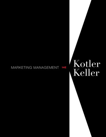Cover: Marketing Management