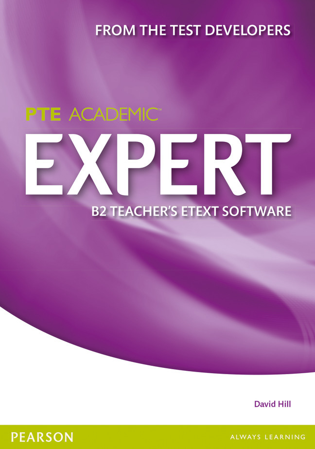 Expert Pearson Test of English Academic B2 eText Teacher's CD-ROM