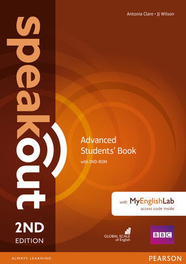 Speakout Advanced 2nd Edition Students' Book with DVD-ROM and MyEnglishLab Access Code Pack