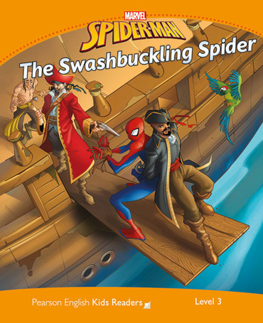 Pearson English Kids Readers Level 3: Marvel Spider-Man - The Swashbuckling Spider