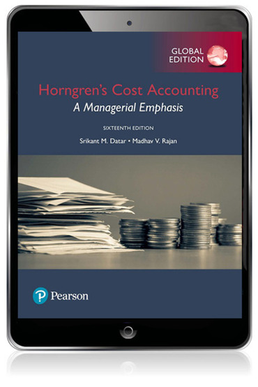 Horngren's Cost Accounting: A Managerial Emphasis, eBook, Global Edition