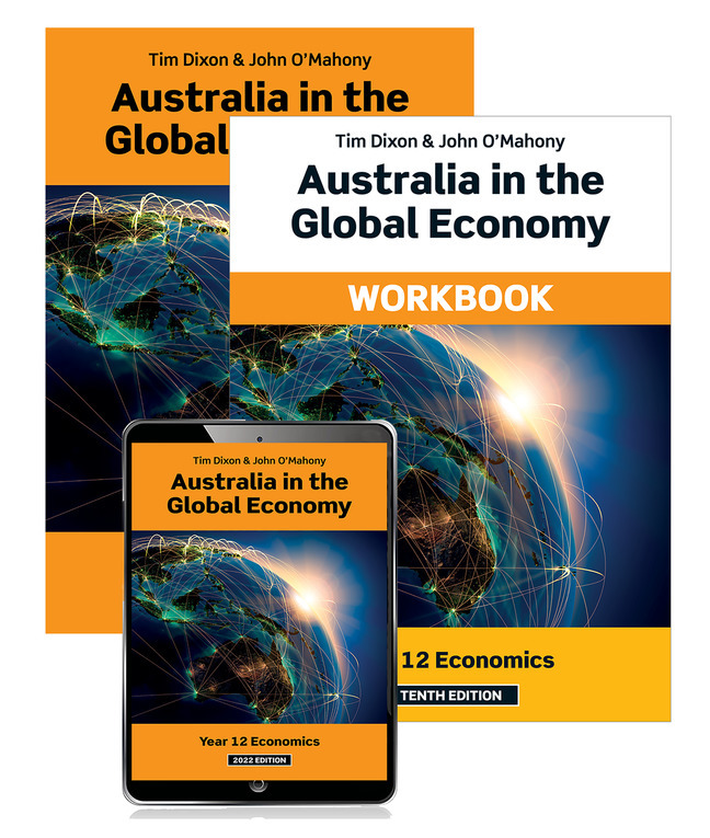 Australia in the Global Economy 2022 Student Book, eBook and Workbook
