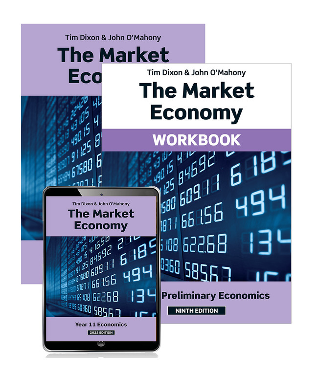 The Market Economy 2022 Student Book, eBook and Workbook
