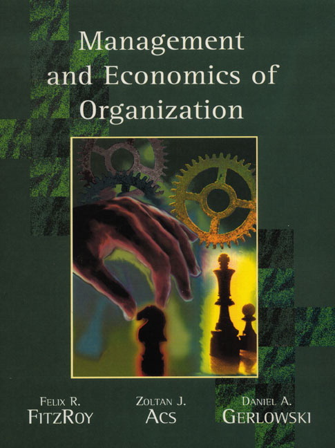 Management and Economics of Organisations