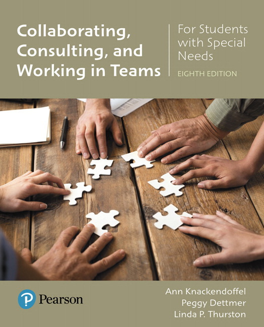 Collaborating, Consulting and Working in Teams for Students with Special Needs (Subscription)
