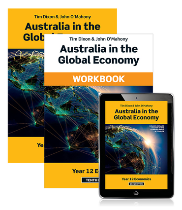 Australia in the Global Economy 2021 Student Book, eBook and Workbook