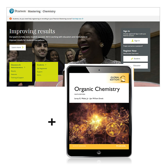Modified MasteringChemistry with Pearson eText - Instant Access - for Organic Chemistry, Global Edition (ECOMM)