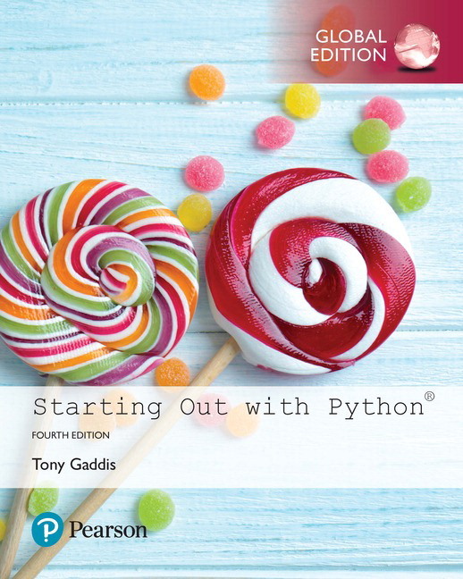 Starting Out with Python, eBook, Global Edition