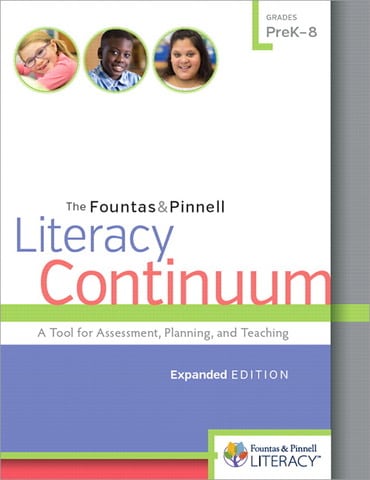 Fountas & Pinnell Literacy Continuum, Expanded Edition
