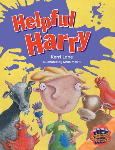 Rigby Literacy Collections Level 4 Phase 5: Helpful Harry (Reading Level 29-30/F&P Levels T-U)