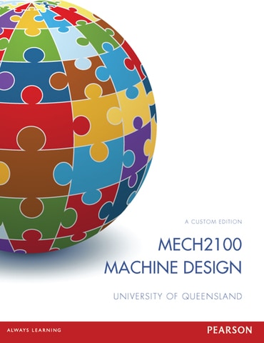 Machine Design MECH2100 (Custom Edition)