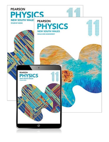 Pearson Physics 11 New South Wales Student Book, eBook and Skills & Assessment Book