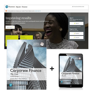 Corporate Finance: The Core, Global Edition + MyLab Finance with eText