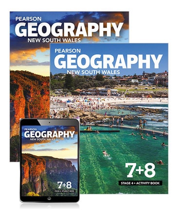 Pearson Geography New South Wales Stage 4 Student Book, eBook and Activity Book