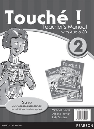 Touche ! 2 Teacher's Manual with Audio CD