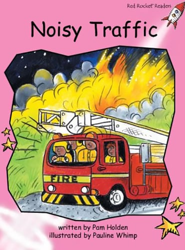 Red Rocket Readers: Pre-Reading Fiction Set C: Noisy Traffic (Reading Level 1/F&P Level A)