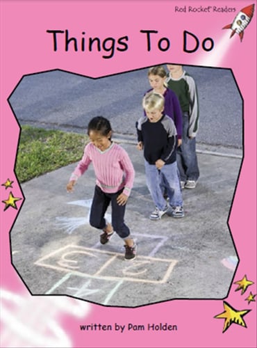 Red Rocket Readers: Pre-Reading Non-Fiction Set C: Things to Do (Reading Level 1/F&P Level B)