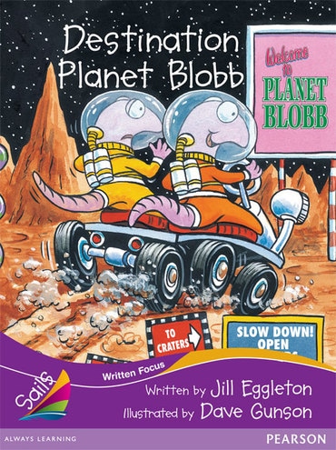 Sails Fluency Purple Set 2: Destination Planet Blobb