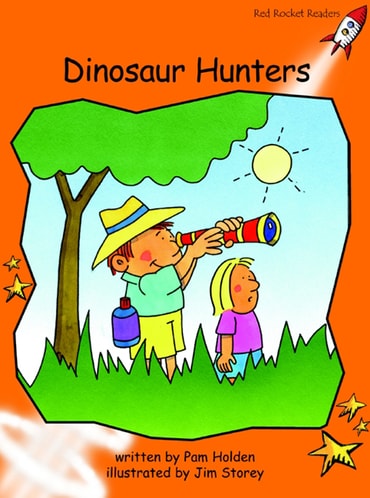 Red Rocket Readers: Fluency Level 1 Fiction Set A: Dinosaur Hunters (Reading Level 15/F&P Level I)