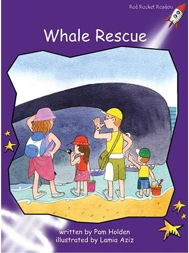 Red Rocket Readers: Fluency Level 3 Fiction Set A: Whale Rescue (Reading Level 20/F&P Level K)