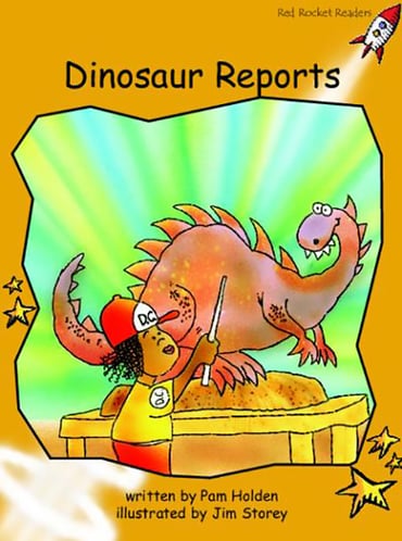 Red Rocket Readers: Fluency Level 4 Fiction Set B: Dinosaur Reports (Reading Level 22/F&P Level K)