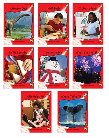 Red Rocket Readers: Early Level 1 Non-Fiction Set B Pack (Reading Level 3-5/F&P Level B-D)