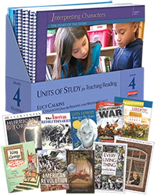 Units of Study for Reading, Grade 4 with Trade Pack