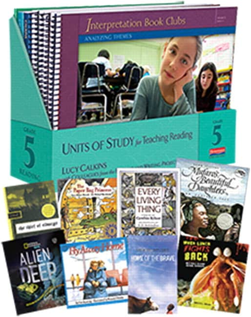 Units of Study for Reading, Grade 5 with Trade Pack