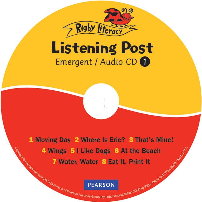 Rigby Literacy Emergent Level Listening Post CD