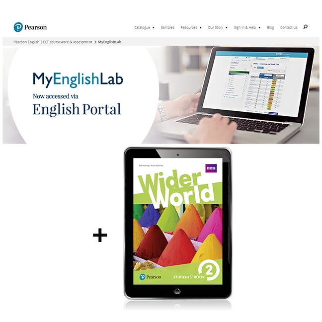 Wider World 2 MyEnglishLab & eBook Students' Online access code
