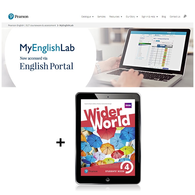 Wider World 4 MyEnglishLab & eBook Students' Online access