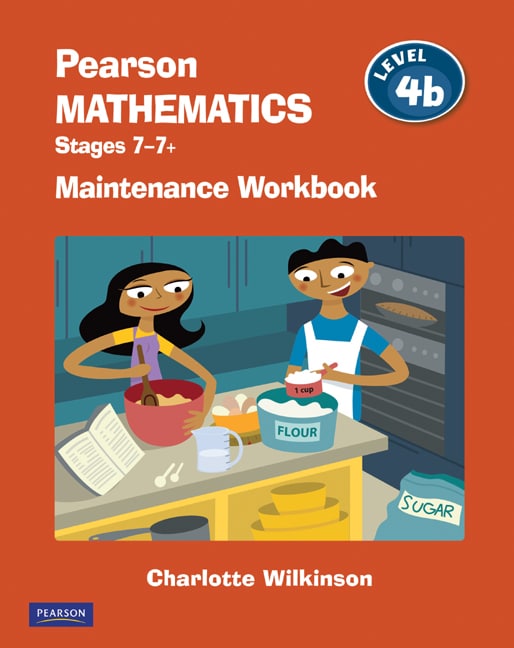 Pearson Mathematics Level 4b Stages 7-7+ Maintenance Workbook