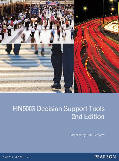 Decision Support Tools FIN5003 (Custom Edition)
