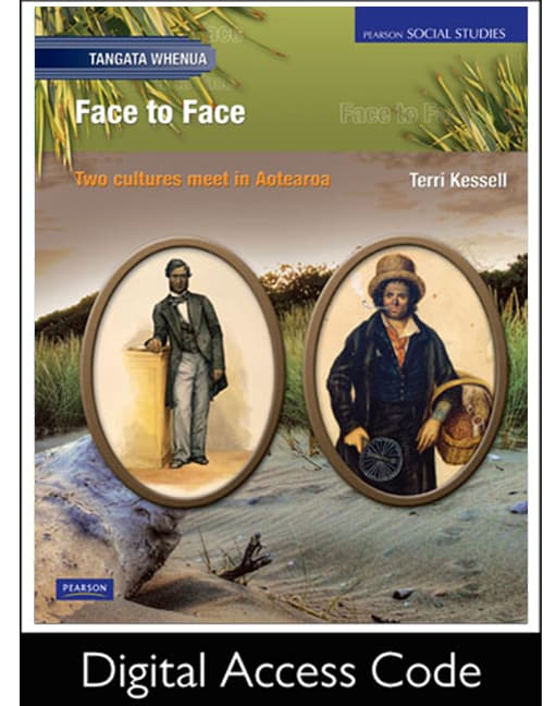 Pearson Social Studies: Tangata Whenua - Face To Face: Two cultures Meet in Aotearoa eBook - 1 year lease