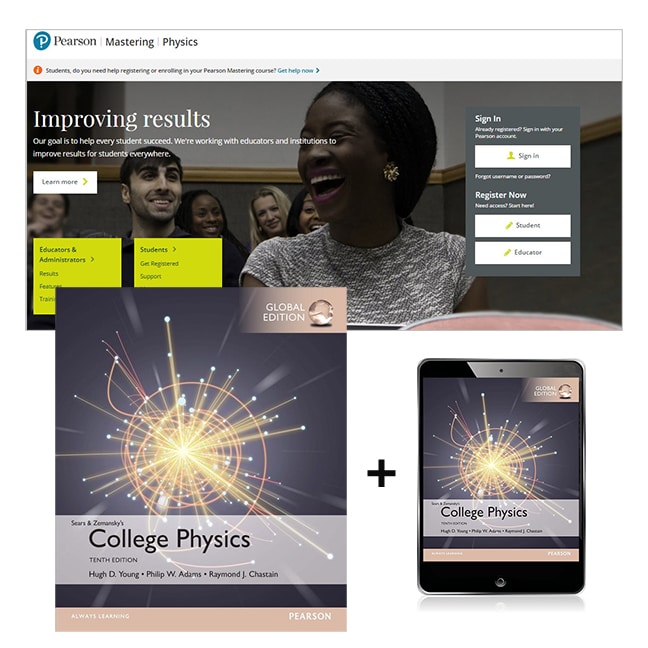 College Physics, Global Edition + Mastering Physics with eText