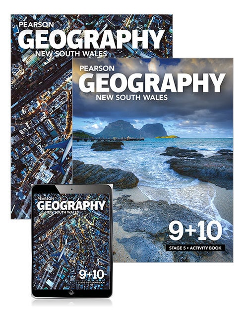 Pearson Geography New South Wales Stage 5 Student Book, eBook and Activity Book