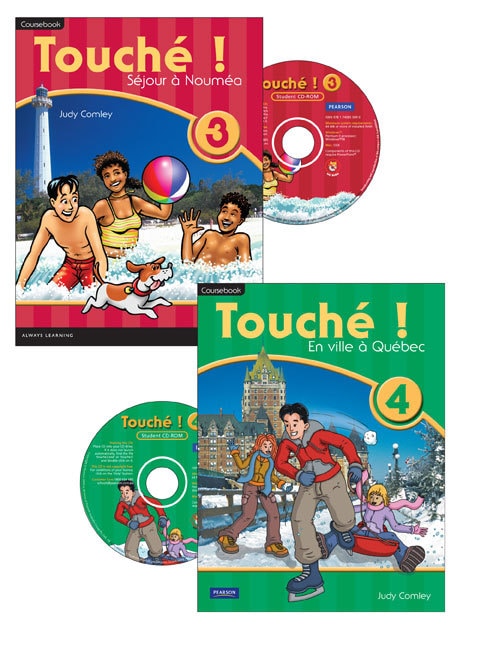 Touche ! 3 & 4 Student Book and CD Pack