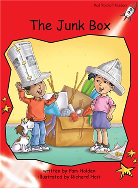 Red Rocket Readers: Early Level 1 Fiction Set B: The Junk Box Big Book Edition (Reading Level 4/F&P Level B)