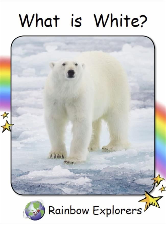 Red Rocket Readers: Rainbow Explorers: What is White? (Reading Level 2/F&P Level B)