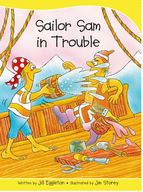 Sails Take-Home Library 2 (Early Blue): Sailor Sam in Trouble