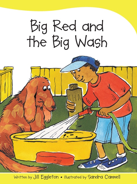 Sails Take-Home Library 2 (Early Green): Big Red and the Big Wash
