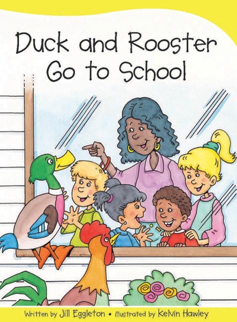 Sails Take-Home Library 2 (Early Green): Duck and Rooster Go To School