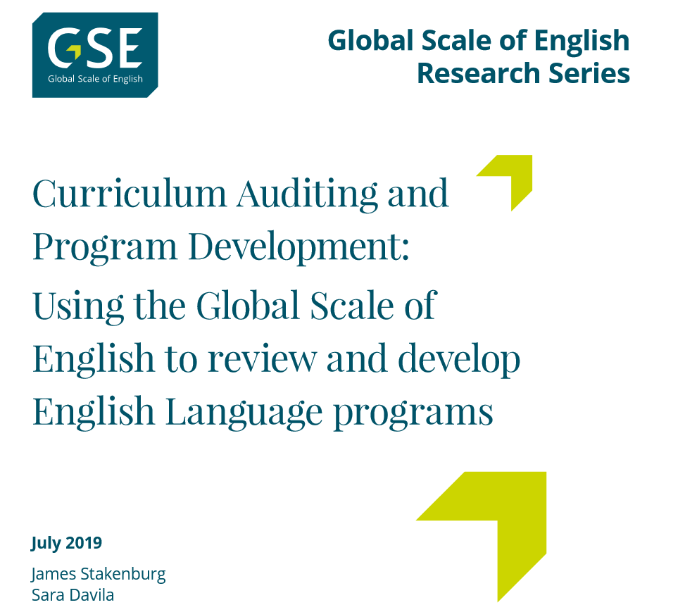 Curriculum auditing and program development GSE