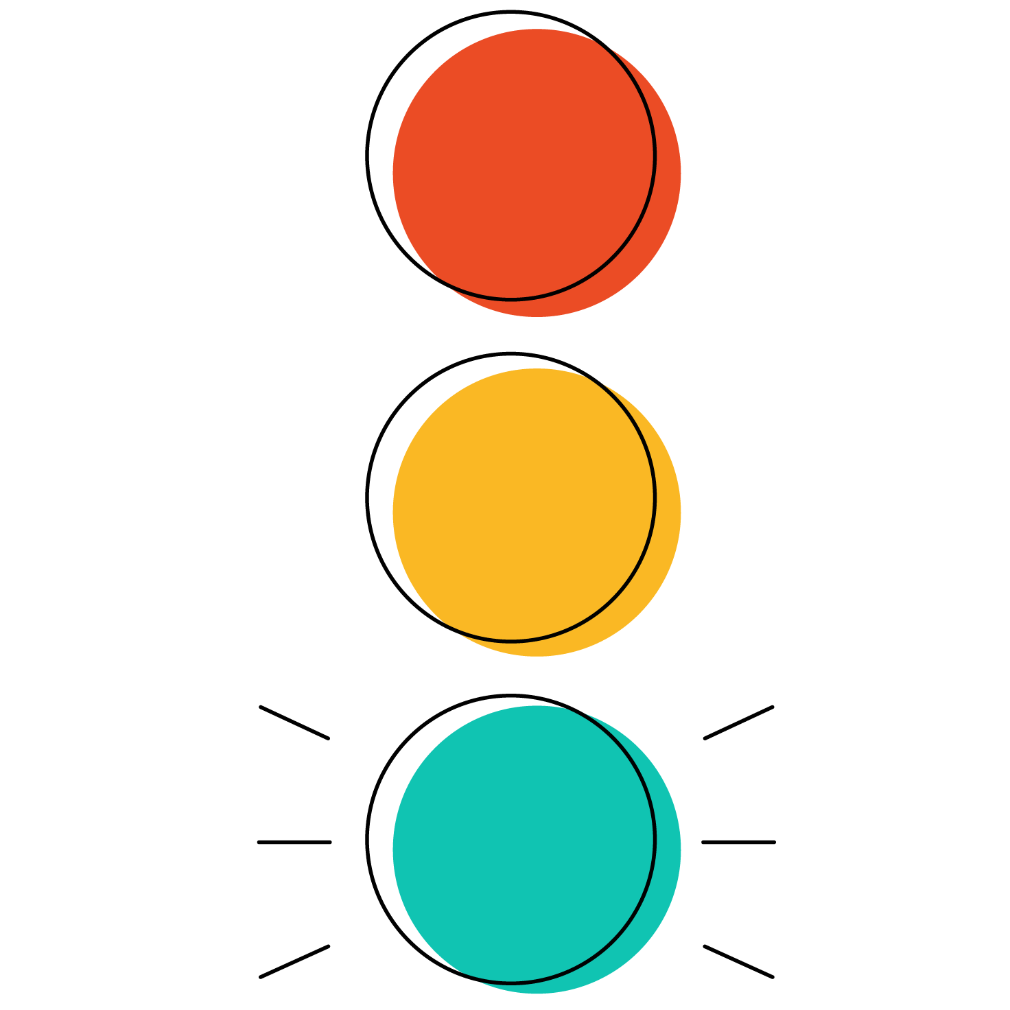 Traffic light illustration
