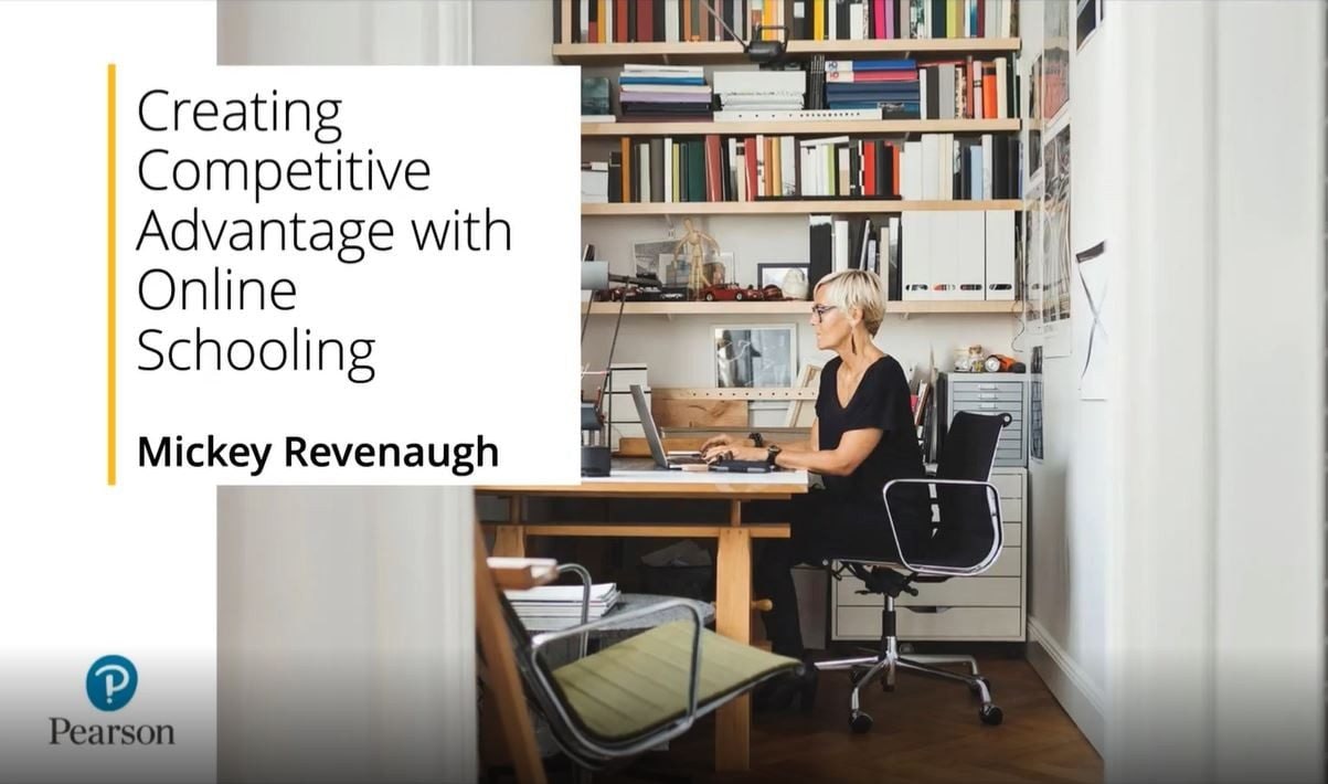 Creating competitive advantage with online schooling